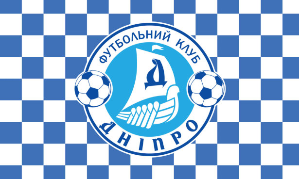 прапор Дніпро фанат (football-00109)