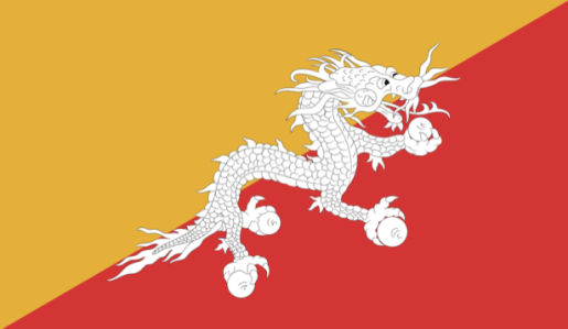 Прапор Бутану (world-00177)