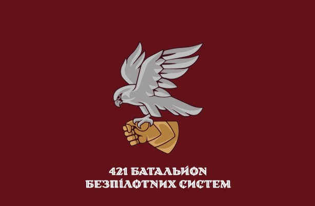 Прапор 421 окремий батальйон безпілотних систем Україна (prapor-421bbs)