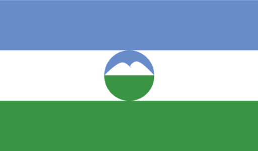 прапор Кабардино-Балкарії (world-00084)