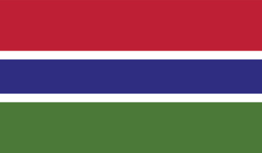 Прапор Гамбії (world-00242)