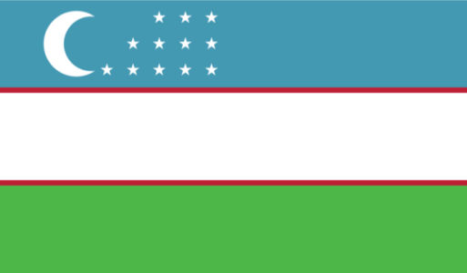 прапор Узбекистану (world-00134)