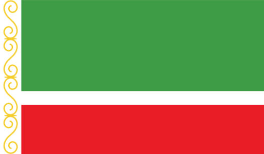 Прапор Чеченської Республіки (world-00202)
