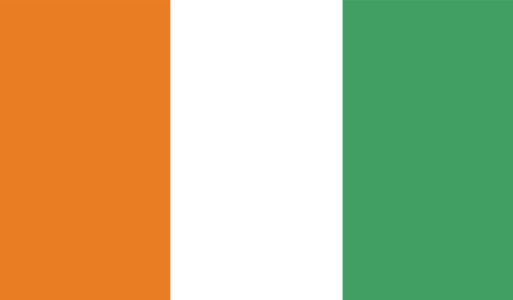 Прапор Кот-д'Івуар (world-00213)