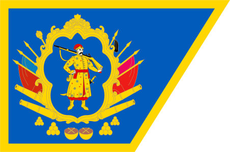 Прапор Гетьманщини (1649-1764) (flag-224)