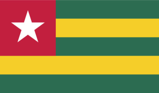 Прапор Тоголезької Республіки (world-00115)