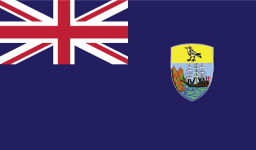 прапор островів Святої Єлени (world-00032)