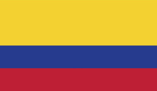 Прапор Колумбії (world-00207)
