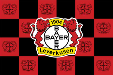 Прапор ФК Баєр Леверкузен (football-00058)