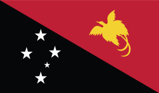 прапор Папуа-Нова Гвінея (world-00017)