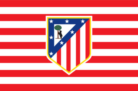 Прапор ФК Атлетіко Мадрид (football-00049)