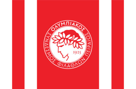 Прапор ФК Олімпіакос (football-00083)