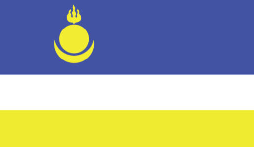 Прапор Бурятії (world-00191)