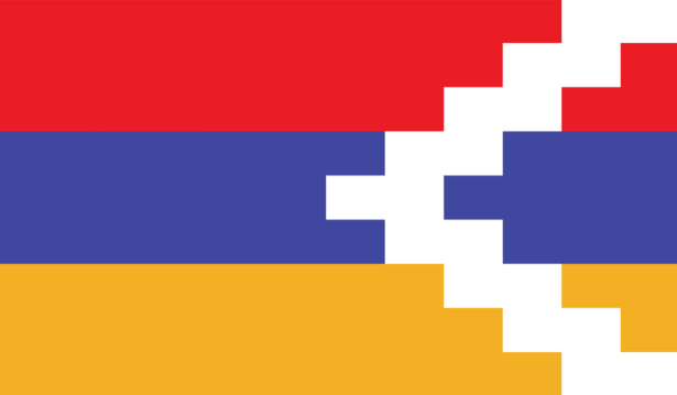 Прапор Нагірно-Карабаської Республіки (world-00277)