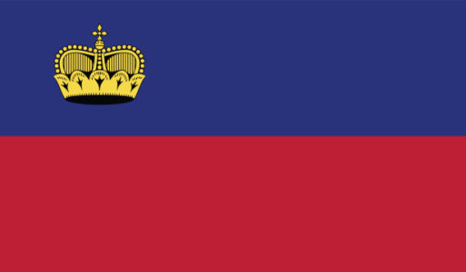 Прапор Ліхтенштейну (world-00250)