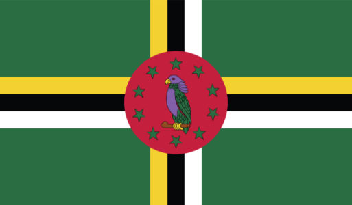Прапор Домініки (world-00222)