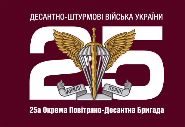 Прапор 25а окрема повітряно-десантна бригада (military-110)