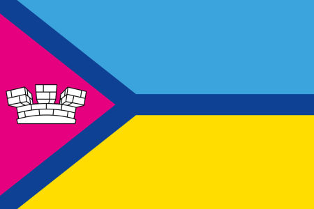Прапор міста Первомайськ (Миколаївська область) (flag-190)