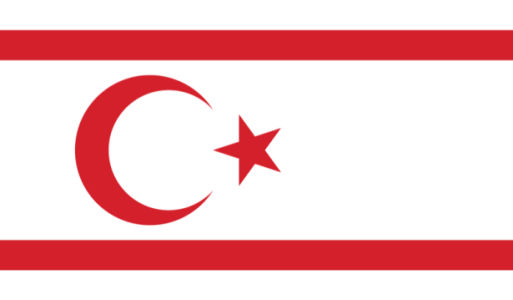 Прапор Турецької Республіки Північного Кіпру (world-00123)