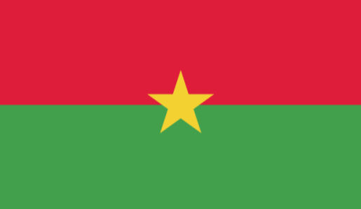 Прапор Буркіна-Фасо (world-00189)