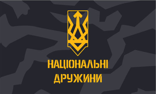 Прапор НАЦІОНАЛЬНІ ДРУЖИНИ (military-104)