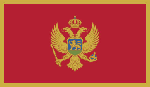 Прапор Чорногорії (world-00271)