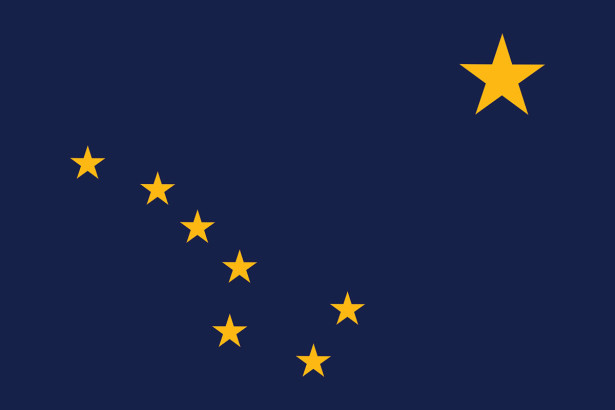 Прапор Аляски (world-00293)