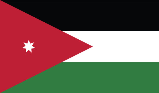 прапор Йорданії (world-00083)