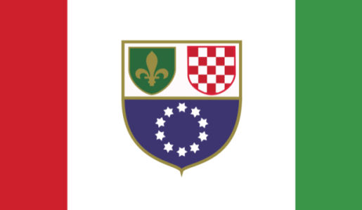 Прапор Федерації Боснії і Герцеговини (world-00180)