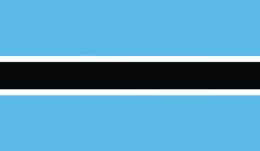 Прапор Ботсвани (world-00182)
