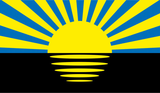 прапор Донецької області (flag-00016)