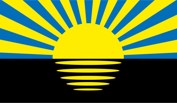 прапор Донецької області (flag-00016)