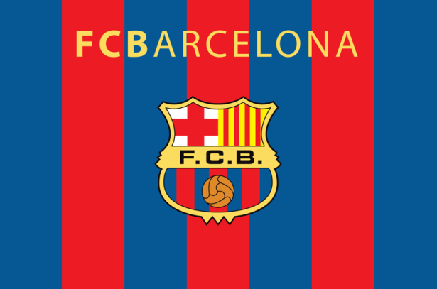 прапор ФК Барселони (football-00021)