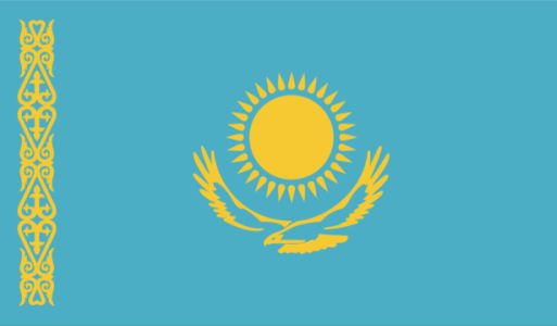 прапор Казахстану (world-00089)
