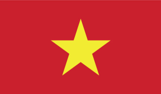 прапор В'єтнаму (world-00138)