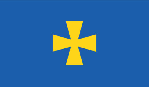 Прапор Полтавської області (flag-00041)