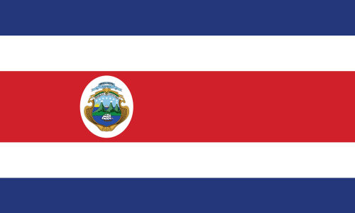 Прапор Коста-Рики (world-00212)