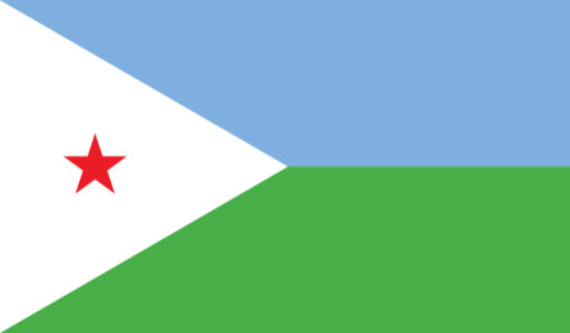 Прапор Джибуті (world-00221)