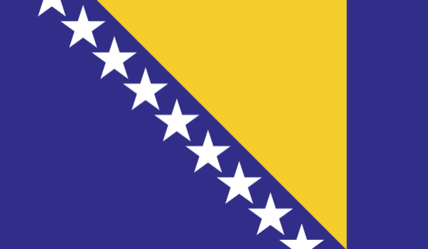 Прапор Боснії і Герцеговини (world-00181)
