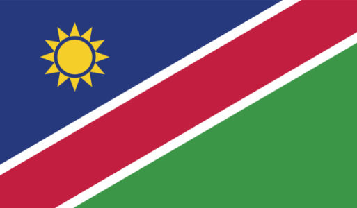 Прапор Намібії (world-00278)